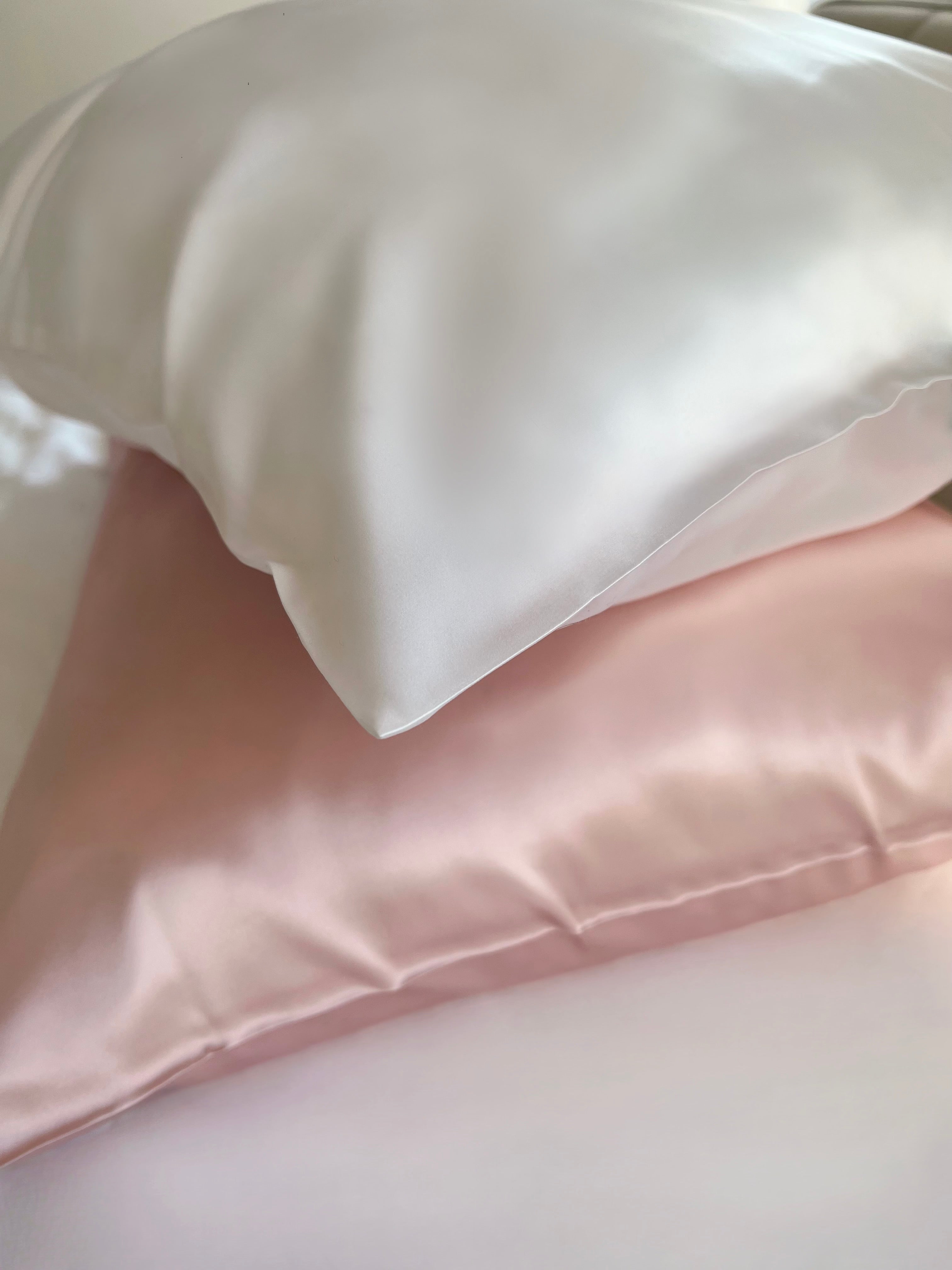 Silk Pillowcase in Moonstone